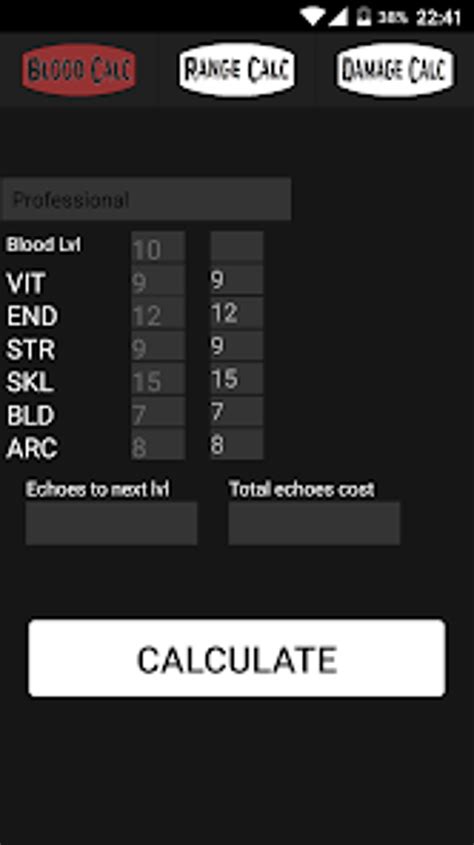 bloodborne damage calculator.